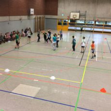 IGS Schüler spielen mit Bundesligaprofis Handball